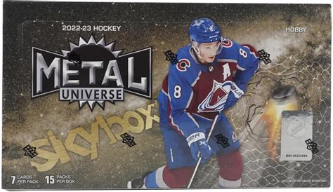 metal universe hockey hobby box|metal universe hockey box.